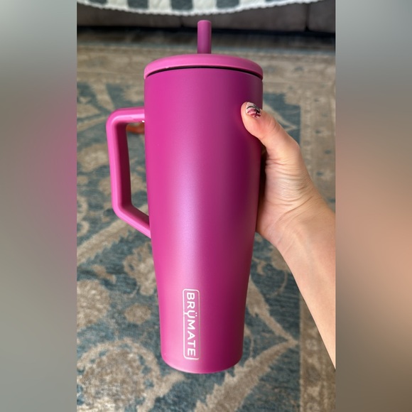BrüMate Era 40 oz Pink Tumbler with Handle- used - Picture 1 of 3